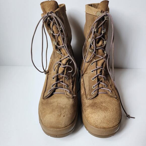 McRae Footwear Mens Size 12R Brown Military Flight Tactical Combat Boots Goretex - Picture 6 of 10